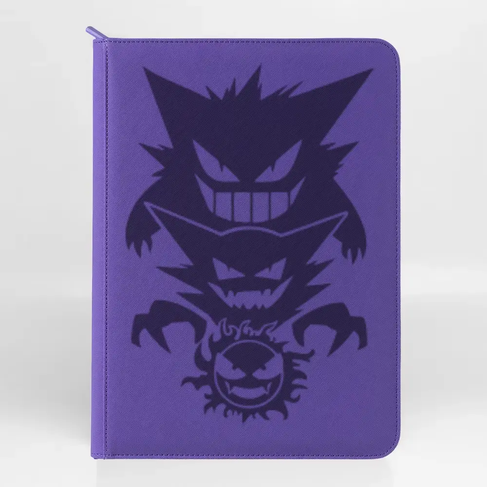 Gengar Evolution Line Binder - Royal Amethyst
