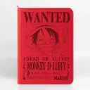 Wanted Luffy Binder - Scarlet Blaze