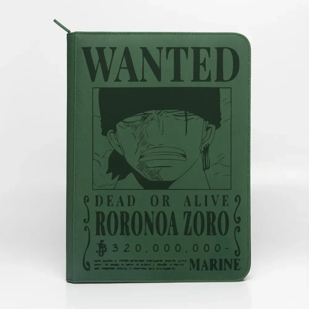 Wanted Zoro Binder - Moss Haven