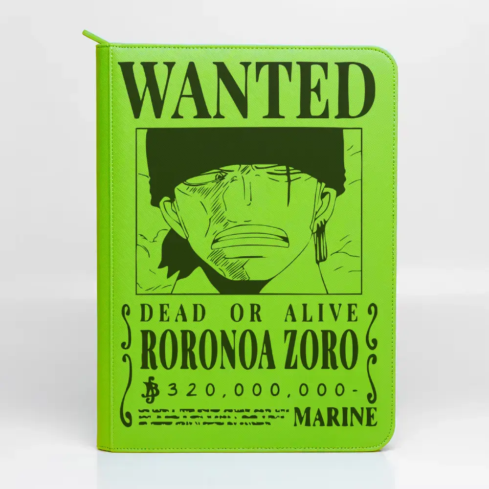 Wanted Zoro Binder - Moss Haven