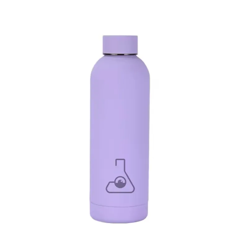 Unieke Thermosfles – Gepersonaliseerd - Lavendel (500ml)