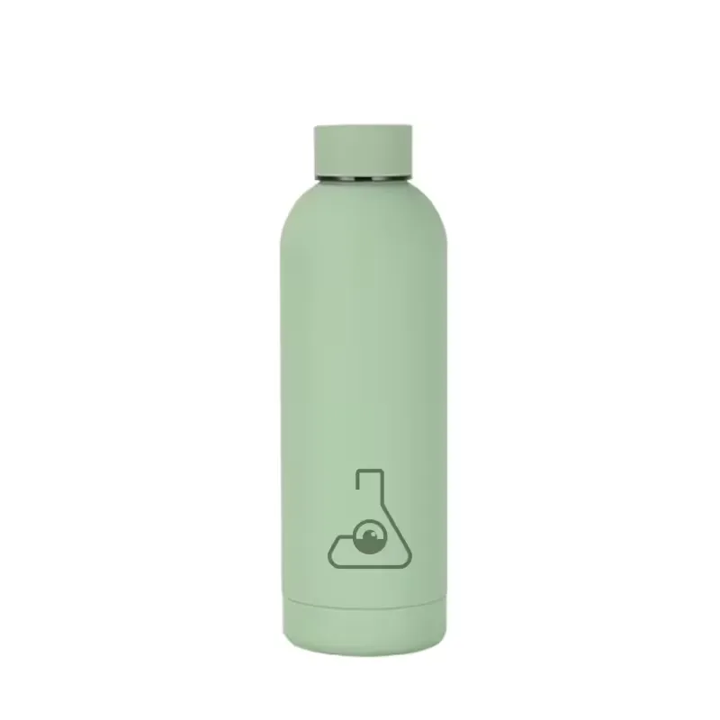 Unieke Thermosfles – Gepersonaliseerd - Mint (500ml)